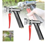 Spruzzatore elettrico ad alta pressione, spruzzatore manuale a doppia modalità a getto e nebbia, spruzzatore con manico antiscivolo, adatto per irrigazione di giardini e prati, pulizia del ponte, ecc