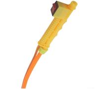 Spruzzatore elettrico agricolo con manico per tubo flessibile con cavo di controllo a doppio filo, filettatura 18 x 1,5, design antigelo in PVC per spruzzatura ad alta pressione e flusso regolabile (A