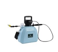 Spruzzatore elettrico automatico da 5 litri, spruzzatore for piante giardino ricaricabile portatile, annaffiatoio con spalle di atomizzazione per il giardino dei terreni agricoli(Blue 8L)