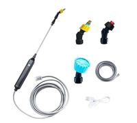 Spruzzatore Elettrico | Automatico Per Irrigazione e Nebulizzazione,Kit per Giardino con per Irrigazione di Prati, Terrazzi e Aree Esterne