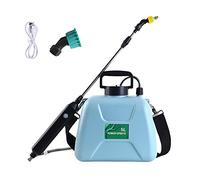 Spruzzatore elettrico da 1,3 litri con bacchetta telescopica, con tracolla, adatto per giardinaggio e igienizzazione