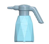 Spruzzatore elettrico da 2 l, annaffiatoio portatile ricaricabile tramite USB, con testa universale, spruzzatore da giardino alimentato a batteria, per uso domestico, blu