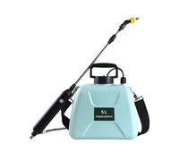 Spruzzatore elettrico da 5 litri, flacone spruzzatore for piante atomizzante automatico ricaricabile tramite USB Miglioramento ambientale(Gris)