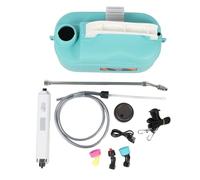 Spruzzatore elettrico da giardino a batteria da 5 l, 2000 mAh, anti-perdita, design ergonomico, asta telescopica per annaffiare le piante, spruzzatura di alcol, uso interno ed (Verde)