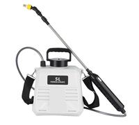 Spruzzatore elettrico da giardino con asta telescopica tracolla regolabile capacità telescopica 5L per giardinaggio all'aperto spruzzatore elettrico ricaricabile