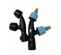 Spruzzatore elettrico da giardino da 2 galloni, tracolla regolabile, bacchetta retrattile, 5 ugelli nebulizzatori e manico ricaricabile USB per prato, cortile e giardino