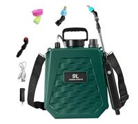 Spruzzatore elettrico da giardino, portatile, ricaricabile, a batteria, con tracolla regolabile, per casa, esterni, piante, agricoltura, cortile, cortile, prato, fattoria