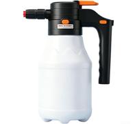 Spruzzatore elettrico in schiuma da 1,5 l per lavaggio auto, bottiglia a pressione ricaricabile USB-C con doppia testa, spruzzatore automatico portatile per la pulizia della casa e del giardino (1,5 l