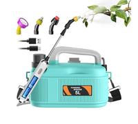 Spruzzatore Elettrico | Irroratore da Giardino a Batteria 5 Litri con Pompa | Spruzzatore per Innaffiare con Asta Telescopica Regolabile per Fertilizzante da Esterno Giardino Fattoria Interni Campeggi
