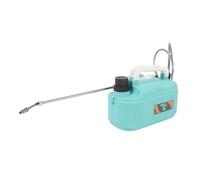 Spruzzatore Elettrico On-Touch Irrigazione Automatica Spruzzatore Elettrico con Asta Telescopica 5 L Funzionamento a Batteria, Spruzzatore Elettrico a prova di perdite (Verde)