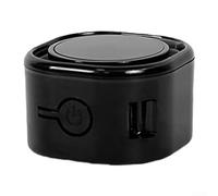 Spruzzatore elettrico per chicchi di caffè con tecnologia antistatica e nebbia per macinazione uniforme e rilascio di aromi, serbatoio di grande capacità con base magnetica (nero)