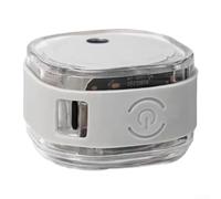 Spruzzatore elettrico per chicchi di caffè con tecnologia antistatica e nebbia per macinazione uniforme e rilascio di aromi, serbatoio di grande capacità con base magnetica (bianco)