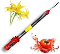 Spruzzatore elettrico per impollinatori, 7800 mAh, ricaricabile, con display della batteria e testa girevole, impollinazione rapida per pomodori, peperoni, fragole