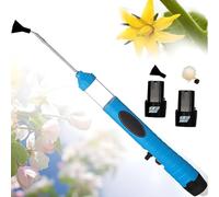 Spruzzatore elettrico per impollinatori vegetali - 2 teste di spruzzo, flusso motore 6,0 l/min, velocità regolabile per spruzzatura continua, ideale per pomodori, kiwi, pere e altro