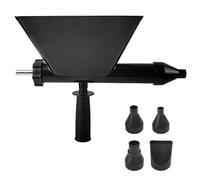 Spruzzatore Elettrico per Malta e Cemento, Pistola per Malta Elettrica Portatile, Miscelatore per Malta, con 4 Igelli, per Giunti di Malta, Muri di Pietra e Pavimenti