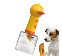 Spruzzatore elettrico per sapone in schiuma, dispenser per la pulizia degli animali domestici, ricaricabile tramite USB, capacità 400 ml, pompa automatica per sapone, comodo strumento da bagno per