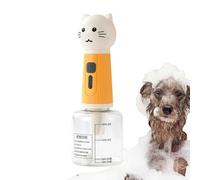 Spruzzatore elettrico per shampoo per cani, ricarica USB, macchina automatica per la pulizia della schiuma, per lavare casa, famiglia, terrazza quotidiana, giardino, passeggiate, viaggi, cortile