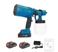 Spruzzatore elettrico per vernice, 600 W, 30000 PRM, con contenitore da 800 ml, 3 modelli, giunti di pulizia e soffiaggio, per casa, mobili, pareti e recinzioni