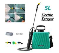 Spruzzatore elettrico portatile multiuso ad alta pressione per disinfezione a lunga durata per spruzzatore di piante da frutteto agricolo 5L