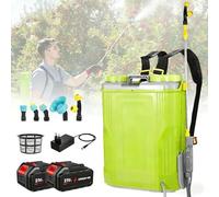 Spruzzatore Elettrico Posteriore, Macchina Di Dosaggio Di Irrigazione Del Giardino,Adatto per Operazioni Su Grande Scala come Frutteto, T (Batteria 2)