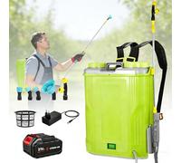 Spruzzatore Elettrico Posteriore, Macchina Di Dosaggio Di Irrigazione Del Giardino,Adatto per Operazioni Di Grande Scala come Frutteto, T (Batteria 1)