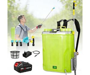 Spruzzatore Elettrico Posteriore, Macchina Di Dosaggio Di Irrigazione Del Giardino,Adatto per Operazioni Di Grande Scala come Frutteto, T (Batteria 1)