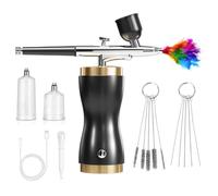 Spruzzatore Elettrico Professionale Con Multi Materiali Applicazione Per Modelli Progetti di Decorazione Multi Kit Aerografo Per Professionista