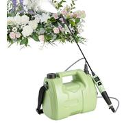 Spruzzatore elettrico, serbatoio da 5 litri con indicatore di batteria per spruzzare acqua e fertilizzante | spruzzatore con pompa dell'acqua, per fattoria e cortile, lavaggio auto e agricoltura