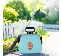 Spruzzatore Elettrico, Spruzzatore a Pompa Portatile 7 L, Spruzzatore Lancia Telescopica USB con 3 Ugelli Cinghia a Spalla Regolabile, Spruzzatore a Pressione per Giardino (8L-Blu)