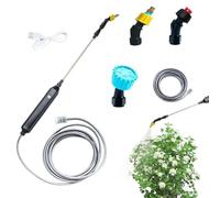 Spruzzatore Elettrico - Vaporizzatore per Irrigazione Esterna | Set Spruzzatore Elettrico Portatile Impermeabile per Esterni Giardino Agricoltura e Terrazzo