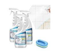 Spruzzatore for detergente for fughe for piastrelle, con pennello Jue Fish Detergente for piastrelle, Detergente for piastrelle in ceramica, Potente detergente for piastrelle, Detergente for pavimenti