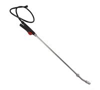 Spruzzatore in acciaio inox da 73,9 cm, per la pulizia del giardino e dell'esterno, ugello regolabile, connettore filettato, maniglia, tubo da 1,1 m