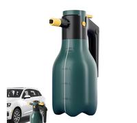 Spruzzatore in schiuma per auto, 2 l, ricaricabile, portatile, dispenser per la pulizia, strumento spray multi-impostazione, resistente, per lavaggio veicoli, irrigazione giardino, finestre e vetri
