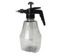 Spruzzatore manuale a pressione da 5 l, con ugello regolabile per nebbia fine e colonna d'acqua, annaffiatoio da giardino in PET trasparente per piante, casa e pulizia auto, grigio (verde nerastro)