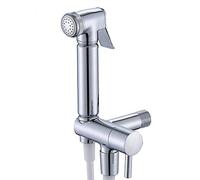 Spruzzatore manuale for WC in acciaio inossidabile Soffione doccia con tubo flessibile e supporto for staffa - Pistola a spruzzo for lavatrice da bagno in rame set di valvole termostatiche a freddo Mo