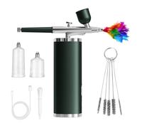 Spruzzatore nebulizzatore portatile per idratazioni profonde della pelle, set di spazzole ad aria con alimentazione USB, design compatto, facile da trasportare, strumento di idratazione della pelle