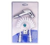 Spruzzatore per bidet portatile per WC Ugello in ABS per uso multiplo Rondella per l'igiene delle donne Lavatrice per WC ABS per rubinetto bidet femminile