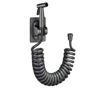 Spruzzatore per bidet WC - ugello in acciaio, spruzzatore portatile, pressione regolabile, kit di spruzzatore per bidet WC durevole con tubo e supporto per l'igiene personale per la pulizia del