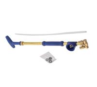 Spruzzatore per bottiglie di bevande, spruzzatore a pompa manuale, regolabile e facile da usare, pressione in rame a doppia testa, con tubo 'acqua esteso per casa, giardino, irrigazione