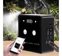 Spruzzatore per foresta pluviale Controllo WiFi Nebbia automatica Kit sistema di spruzzatura temporizzazione foresta pluviale Timer per irrigazione Spruzzatore per rettili Umidificatore
