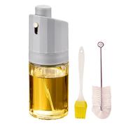 Spruzzatore per olio da cucina - 230 ml trasparente a prova di perdite, flacone spray per alimenti, per condimenti per insalate, arrosti, grigliate, acqua, pulizia delle piante