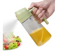 Spruzzatore per olio, flacone spray per olio, bottiglia di per olio, dispenser 2 in 1, dispenser per olio da cucina, 470 ml, per friggitrice ad aria, insalata, friggitrice, barbecue, cucina