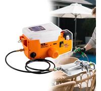 Spruzzatore per pittura murale senza fili, design a zaino, 6 velocità, alta pressione, ideale per colorare e rifinire il ponte, leggero