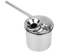 Spruzzatore per pittura su ceramica Strumento per argilla in acciaio inossidabile Atomizzatore per ceramica Smalti Spruzzatori per pittura su vasi per materiale artistico(300ml)