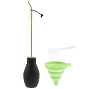 Spruzzatore Per Polveri | 200ml Spruzzatore Polveri Terra - Strumento Pratico Telescopico Rapido Per Interni Esterni Serre Fiori Pomodori Peperoni Paesaggio Campo Fattoria - Ortaggi Esterni Interni Fa