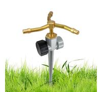Spruzzatore per prato | Spruzzatore per irrigazione da giardino resistente alle intemperie e resistente alle intemperie - Ugello per irrigazione a 3 braccia - per prati, giardini, aiuole, piante e