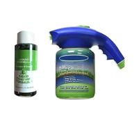 Spruzzatore per sementi per prato, spray liquido per semina domestica, spray verde per erba per semina liquida, sistema di semina domestica, spray liquido per la cura del prato (1 pz)