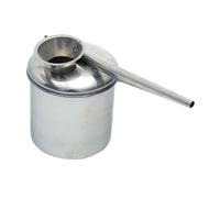Spruzzatore per smalto in acciaio inox per pittura su ceramica, strumento di colorazione in ceramica, forniture artistiche fai da te, vasetto spray per argilla e ceramica, 390 ml