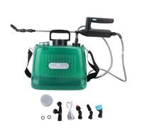 Spruzzatore per spruzzatore elettrico a batteria da 2,1 galloni spruzzatore per acqua portatile ricaricabile ricaricabile per giardinaggio di ampia area di giardinaggio in (Verde)