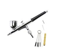 Spruzzatore per vernice, Airbrush Spray Gun Piting Penny For Foundation Trucco Design Design Drawing Travel Beauty Craft Car Home Fai da te(C)